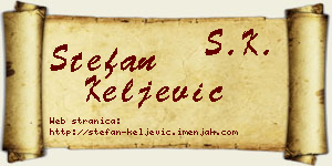 Stefan Keljević vizit kartica